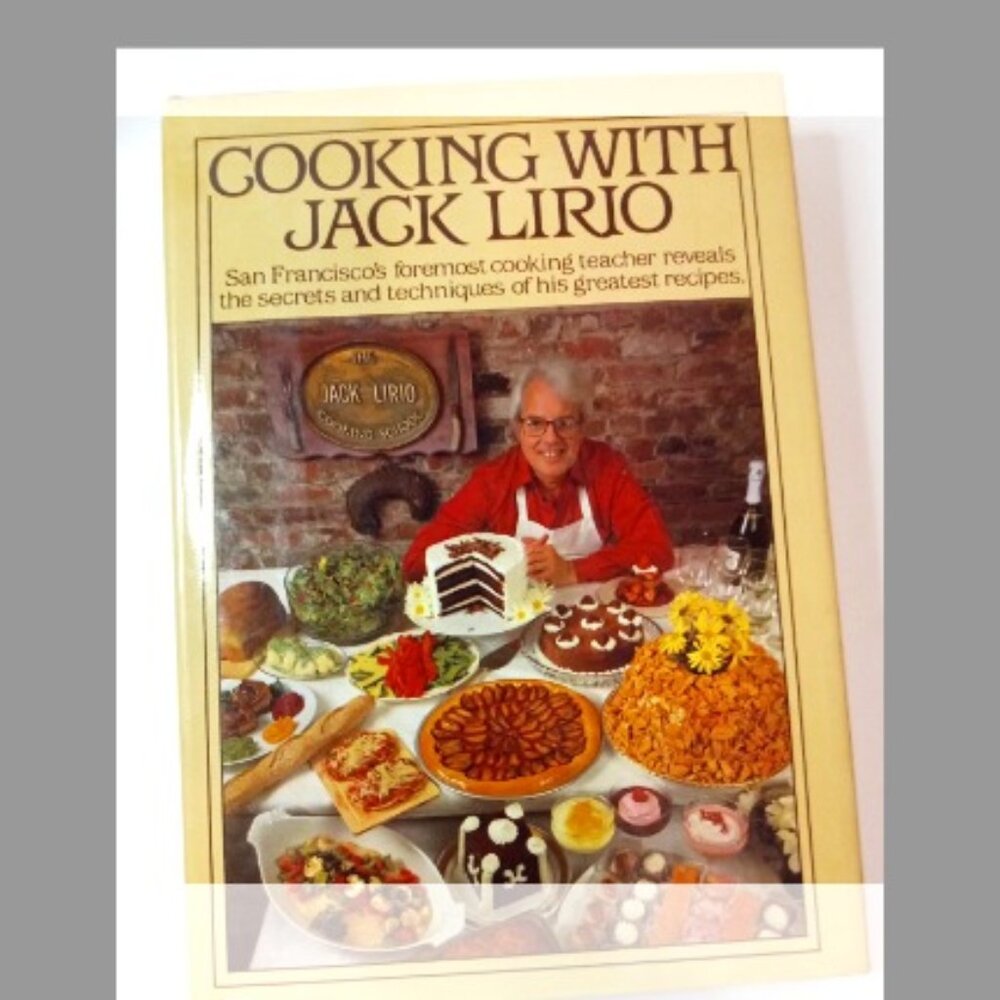 Vintage Cooking with Jack Lirio Cookbook Hardback 276 Pages